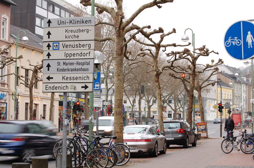 Kreuzung in Bonn-Poppelsdorf