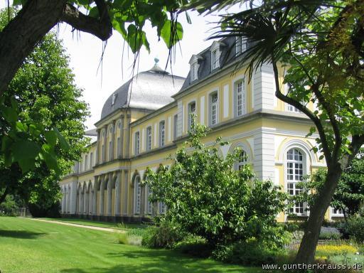 Poppelsdorfer Schloß, Westseite