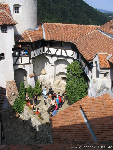 Innenhof der Törzburg